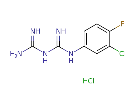 1-(3-클로로-4-플루오로페닐)비구아나이드 염산염