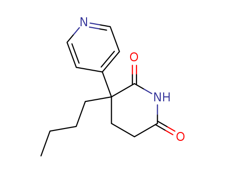 3-BUTYL-3-(PYRIDIN-4-YL)PIPERIDINE-2,6-DIONE