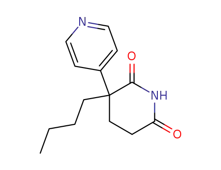 3-부틸-3-(4-피리딜)피페리딘-2,6-디온