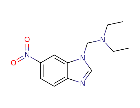 1H-Benzimidazole-1-methanamine, N,N-diethyl-6-nitro-