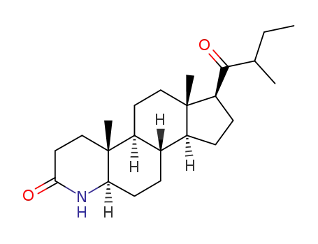 22-methyl-4-aza-21-nor-5α-cholane-3,20-dione