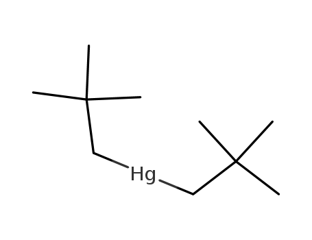 Molecular Structure of 10284-49-8 (Dineopentylmercury(II))