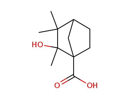 2-hydroxy-2,3,3-trimethyl-norbornane-1-carboxylic acid