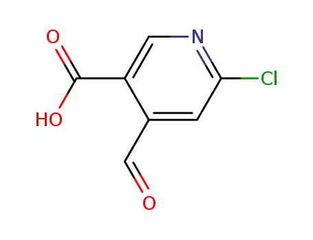 6-Chloro-4-formylnicotinic acid