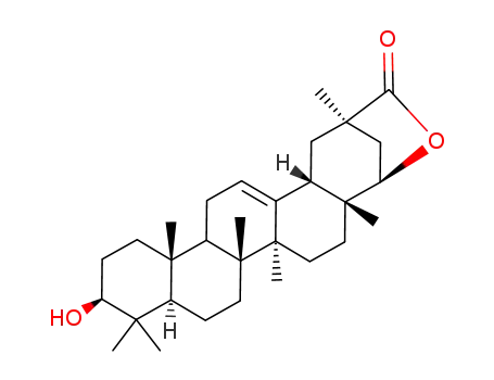 3β,22β-Dihydroxyolean-12-en-30-oic acid γ-락톤