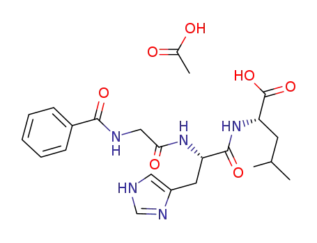 HIPPURYL-HIS-LEU ACETATE SALT