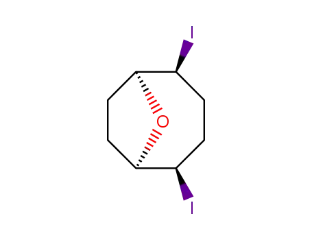 trans-trans-2,5-di-iodo-9-oxabicyclo<4.2.1>nonane