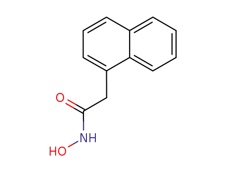 Molecular Structure of 10335-80-5 (N-hydroxy-2-(naphthalen-1-yl)acetamide)