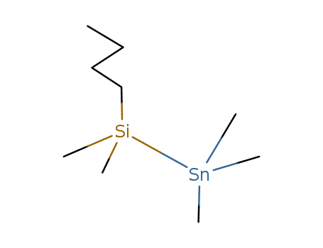 Triphenylstannyl butyl dimethyl silane