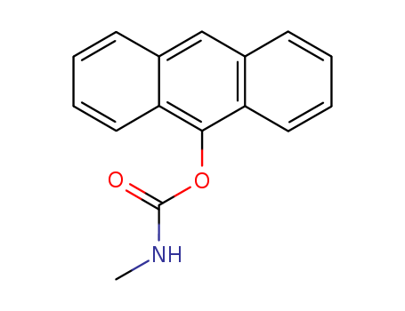 Methylcarbamic acid anthracen-9-yl ester