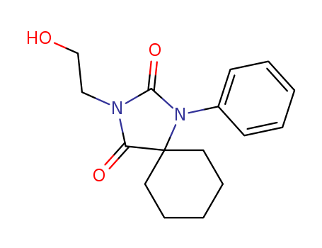 3-(2-Hydroxyethyl)-1-phenyl-1,3-diazaspiro[4.5]decane-2,4-dione