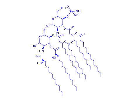 [(1R)-1-[2-[(2R,3R,4R,5S,6R)-2-[[(3S,4R,5R,6S)-3,6-dihydroxy-5-[[(3R)-3-hydroxytetradecanoyl]amino]-4-[(3R)-3-hydroxytetradecanoyl]oxy-tetrahydropyran-2-yl]methoxy]-3-[[(3R)-3-dodecanoyloxytetradecanoyl]amino]-6-(hydroxymethyl)-5-phosphonooxy-tetrahydropy