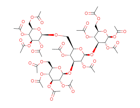 [(2R,3R,4S,5R,6R)-3,4,5-triacetyloxy-6-[[(2R,3R,4S,5R,6S)-3,5-diacetyloxy-6-[(2S,3R,4S,5R,6R)-2,3,5-triacetyloxy-6-(acetyloxymethyl)oxan-4-yl]oxy-4-[(2S,3R,4S,5R,6R)-3,4,5-triacetyloxy-6-(acetyloxymethyl)oxan-2-yl]oxyoxan-2-yl]methoxy]oxan-2-yl]methyl acetate