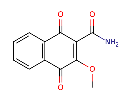 2-Carbamoyl-3-methoxy-1,4-naphthoquinone