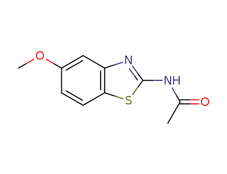 Benzothiazole, 2-acetamido-5-methoxy- (6CI)