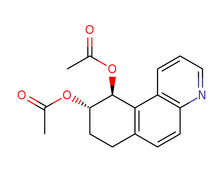 (9S,10S)-7,8,9,10-tetrahydrobenzo[f]quinoline-9,10-diyl diacetate