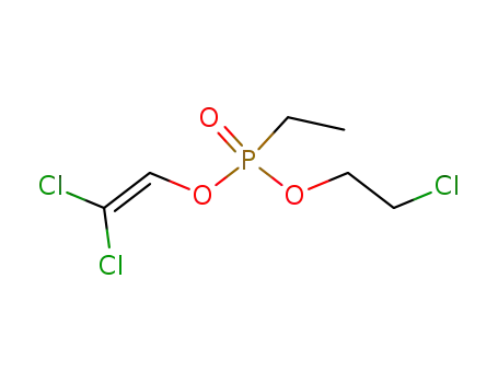 Molecular Structure of 10368-23-7 (2-CHLOROETHYL2,2-DICHLOROVINYLETHYLPHOSPHONATE)