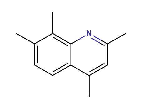 Molecular Structure of 102872-15-1 (2,4,7,8-TETRAMETHYLQUINOLINE)