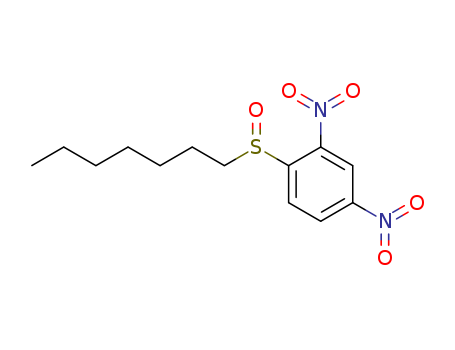Benzene,1-(heptylsulfinyl)-2,4-dinitro- cas  1036-52-8