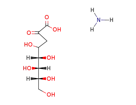 Molecular Structure of 103404-70-2 (3-Deoxy-D-manno-2-octulosonic acid ammonium salt)
