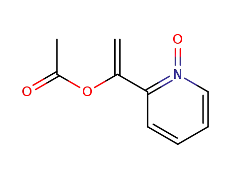 Molecular Structure of 115933-92-1 (2-(1-acetoxyvinyl)pyridine 1-oxide)