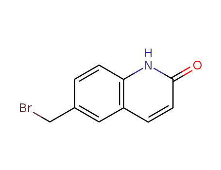 Molecular Structure of 103702-29-0 (6-(bromomethyl)quinolin-2(1H)-one)