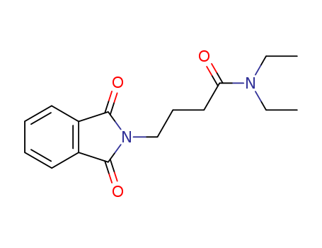 2H-Isoindole-2-butanamide,N,N-diethyl-1,3-dihydro-1,3-dioxo- cas  10312-36-4