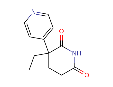 3-ETHYL-3-(PYRIDIN-4-YL)-2,6-PIPERIDINEDIONE (PYRIDOGLUTETHIMIDE)