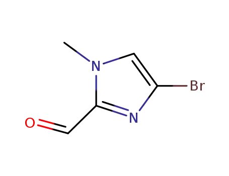 Molecular Structure of 79326-91-3 (4-Bromo-1-methyl-1H-imidazole-2-carbaldehyde)