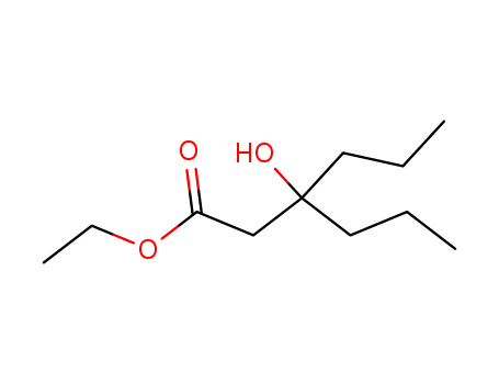 Hexanoicacid, 3-hydroxy-3-propyl-, ethyl ester