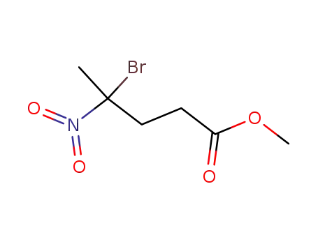 4-bromo-4-nitro-valeric acid methyl ester