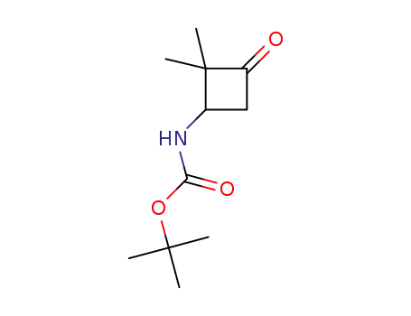 tert-butyl (2,2-dimethyl-3-oxocyclobutyl)carbamate