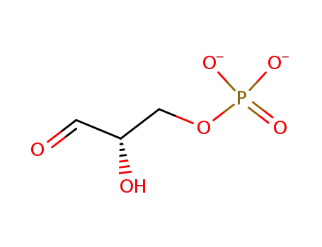 Propanal,2-hydroxy-3-(phosphonooxy)-, ion(2-)