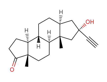 hydroxy-2α ethynyl-2β oxo-17 A-nor(5α)androstane