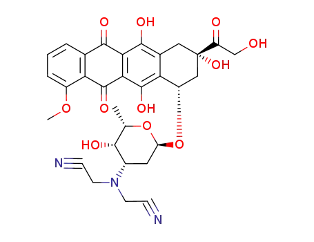 N,N-bis(cyanomethyl)doxorubicin