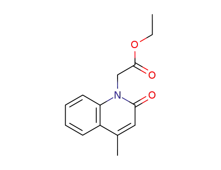 (4-Methyl-2-oxo-2H-quinolin-1-yl)-acetic acid ethyl ester