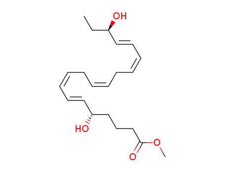 (5S,6E,8Z,11Z,14Z,16E,18R)-5,18-dihydroxy-6,8,11,14,16-eicosapentaenoic acid methyl ester