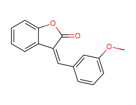 Molecular Structure of 1029-21-6 (3-(3-methoxybenzylidene)-1-benzofuran-2(3H)-one)