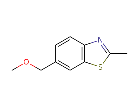 Benzothiazole, 6-(methoxymethyl)-2-methyl- (6CI,9CI)