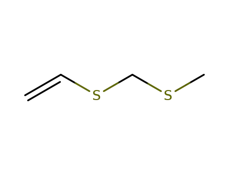 Molecular Structure of 10340-69-9 (Methylthio(vinylthio)methane)