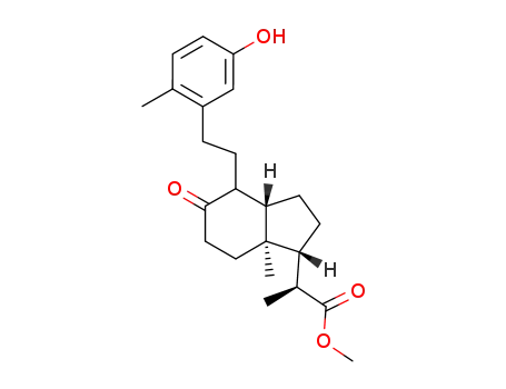 Molecular Structure of 103596-05-0 (methyl 3-hydroxy-9-oxo-9,10-seco-23,24-dinor-1,3,5(10)-cholatrienoate)
