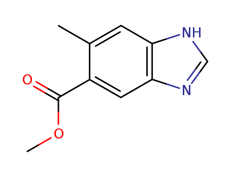 1H-Benzimidazole-6-carboxylicacid, 5-methyl-, methyl ester