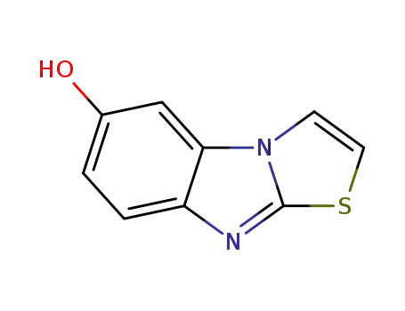 Molecular Structure of 103029-73-8 (Thiazolo[3,2-a]benzimidazol-6-ol (6CI,9CI))