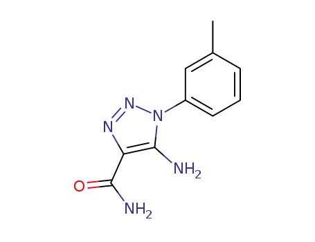5-Amino-1-(3-methylphenyl)-1H-1,2,3-triazole-4-carboxamide