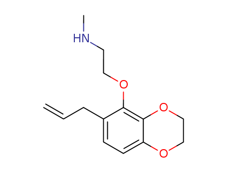 5-[2-(Methylamino)ethoxy]-6-allyl-1,4-benzodioxin