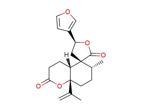 (4aR,4aβ,5R,5'S)-5'-(3-Furanyl)-4,4a,6,7,8,8a,4',5'-octahydro-6α-methyl-8aβ-(1-methylethenyl)spiro[5H-1-benzopyran-5,3'(2'H)-furan]-2,2'(3H)-dione