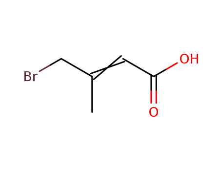 2-Butenoicacid, 4-bromo-3-methyl-