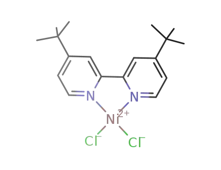 Molecular Structure of 1034901-50-2 (NiCl2dtbbpy)