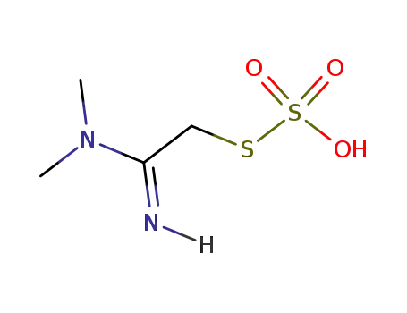 S-(2-(Dimethylamino)-2-iminoethyl) hydrogen thiosulfate