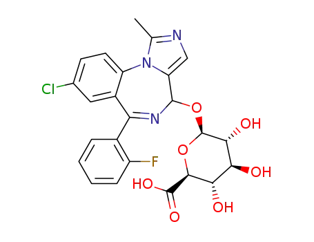 4-하이드록시미다졸람 bD-글루쿠로나이드